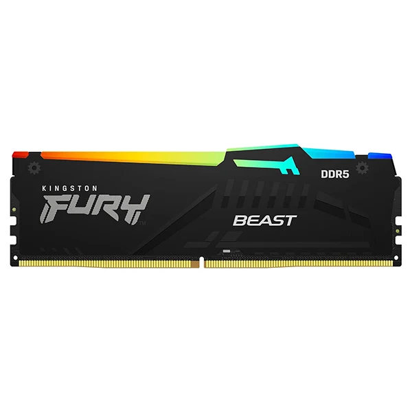 Kingston FURY Beast Noir RGB 64Go (2x32Go) 5600 MHz CL40