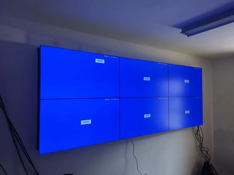 55” BOE LCD Video Wall – 3x2 Kit (6 Panels) | 1920x1080 FHD | 500 nits | Ultra Narrow Bezel 0.88mm | 1.7mm | 3.5mm | HDMI Splicer + Wall Mount Included