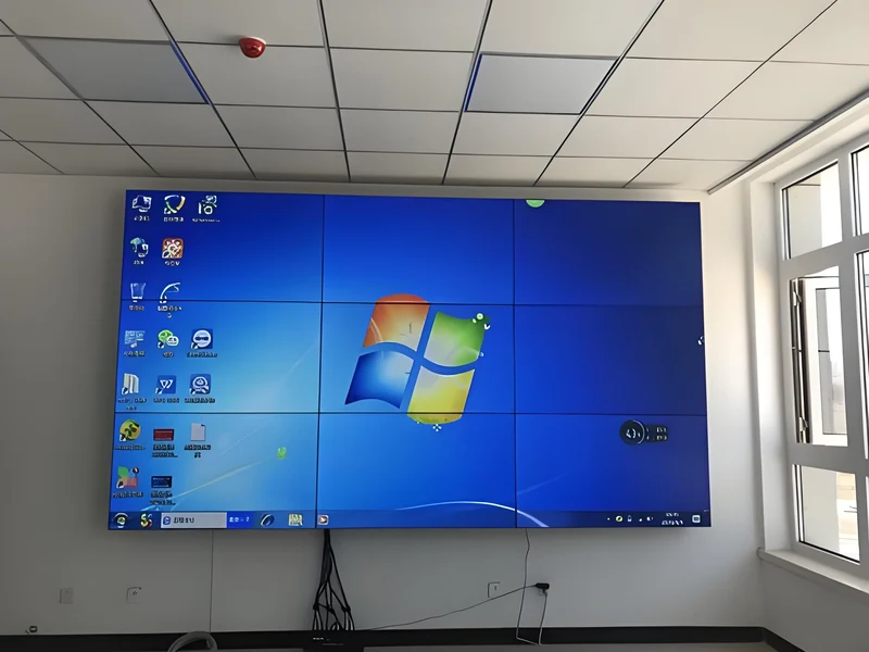 55” BOE LCD Video Wall – 3x3 Kit (9 Panels) | 1920x1080 FHD | 500 nits | Ultra Narrow Bezel 0.88mm / 1.7mm / 3.5mm | HDMI Splicer + Wall Mount Included