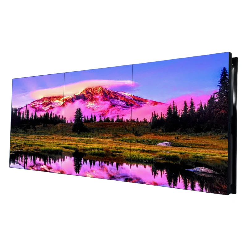 55” BOE LCD Video Wall – 3x2 Kit (6 Panels) | 1920x1080 FHD | 500 nits | Ultra Narrow Bezel 0.88mm | 1.7mm | 3.5mm | HDMI Splicer + Wall Mount Included