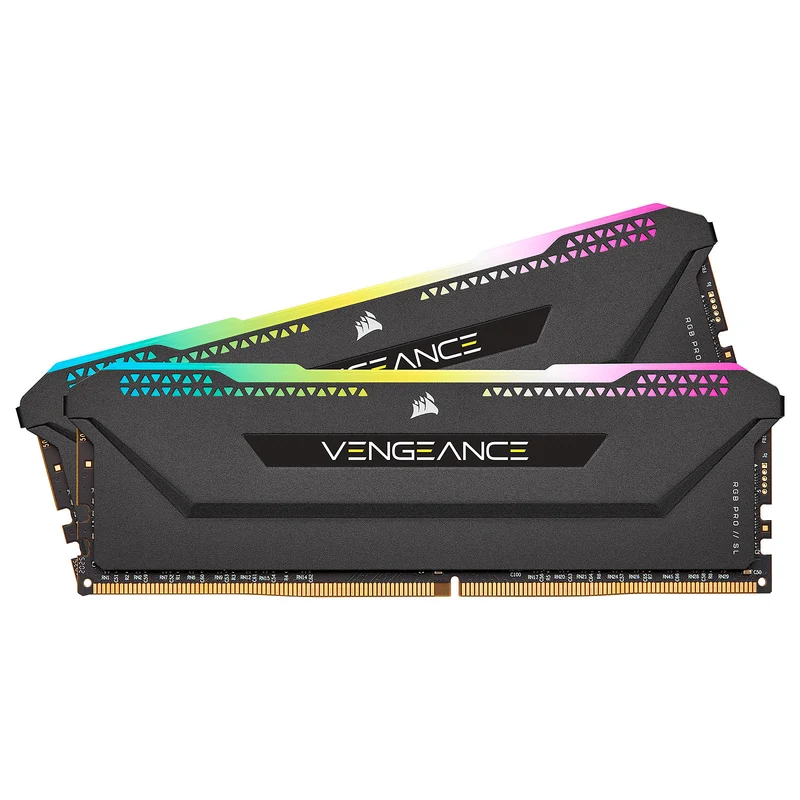 Corsair Vengeance RGB PRO SL 2X8Go DDR4 3600C18 Noir