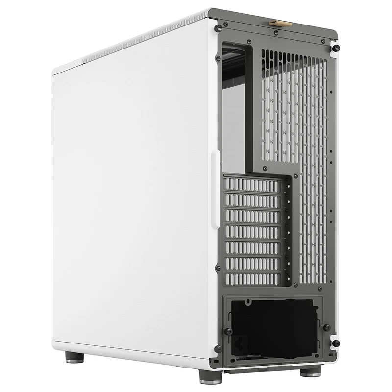 Fractal Design North Chalk TG Clear - Blanc