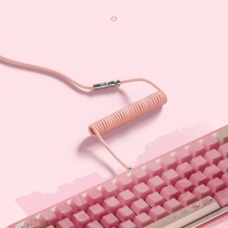 Tryhard Coiled Cable Pink
