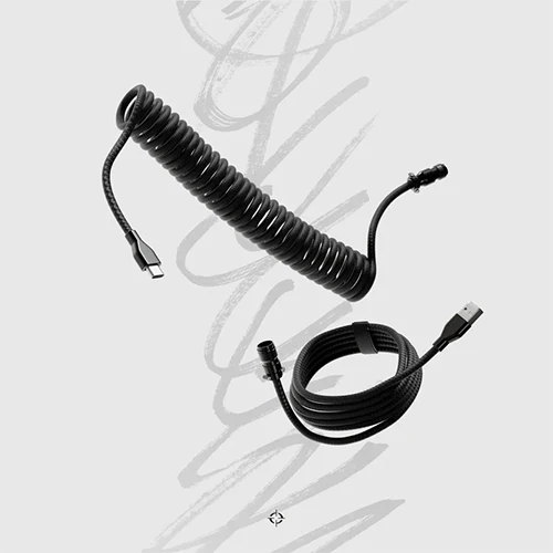 Tryhard Coiled Cable Black