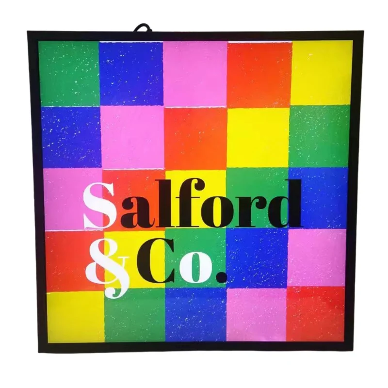 SQ Series 19.2 Inch (345×345mm Viewable) 1:1 Square Monitor LCD Display Screen, Cloud / APP / USB Disk Content Upload