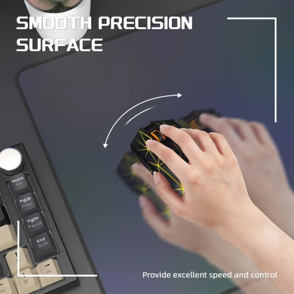 ATTACK SHARK CM03 Gaming Mouse Pad (GRAY)