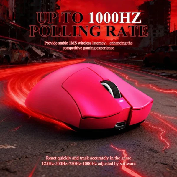 ATTACK SHARK V3 Pro (Berry red)