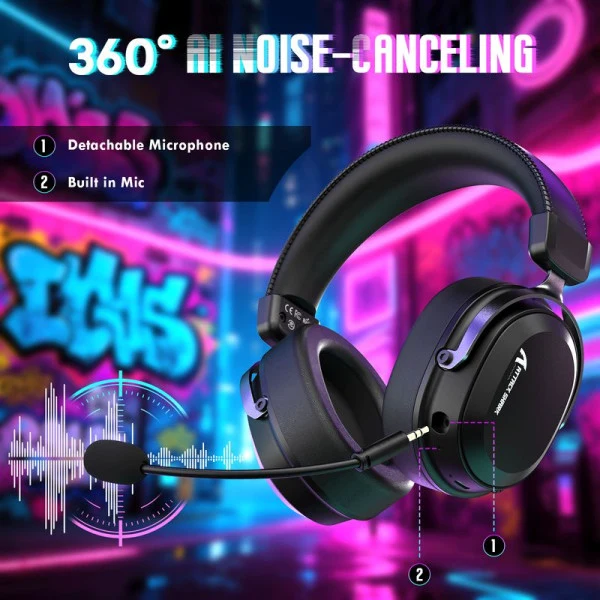 ATTACK SHARK L30 PRO Headset (Black)