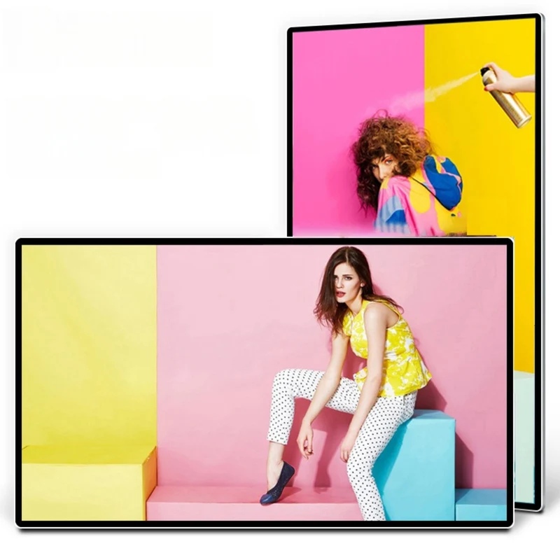 85" Indoor Wall-Mount LCD Advertising Display | 4K Resolution | Android RK3568 2GB+16GB | Non-Touch / Infrared Touch | CMS Software | VESA Mount