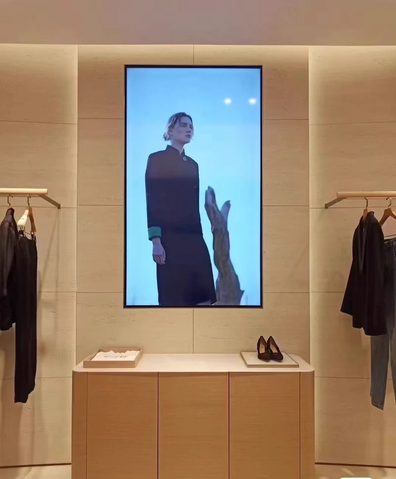 85" Indoor Wall-Mount LCD Advertising Display | 4K Resolution | Android RK3568 2GB+16GB | Non-Touch / Infrared Touch | CMS Software | VESA Mount