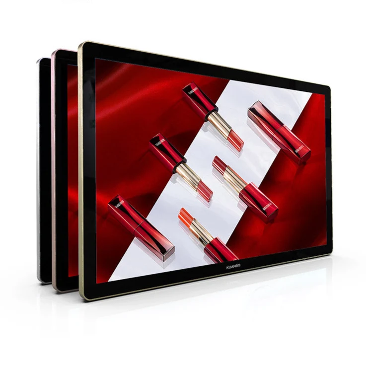 50" Indoor Wall-Mounted 2K Resolution LCD Advertising Player | Android RK3568 2GB+16GB | Non-Touch / Infrared / Capacitive Touch | CMS Software | VESA Mount