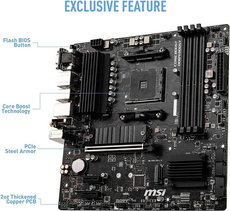 MSI B550M PRO-VDH WIFI