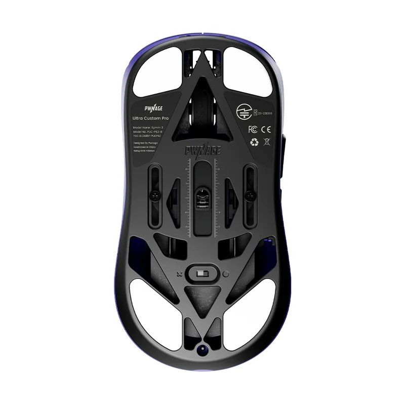 Pwnage Ultra Custom Pro Symm 3 8K Wireless Nyomi Purple