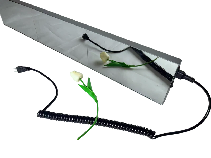 FL Series Frameless LED Shop Display – P1.86 · 160×960mm | Mirror Finish LED Screen, Seamless with Modern Shop Décor