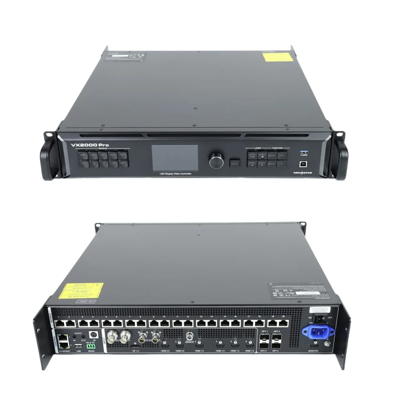 NovaStar VX2000 PRO Video Processor – 13 Million Pixels | Flagship 4K HDR Multi-Channel Video Processor for LED Display Screens