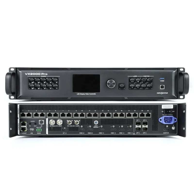 NovaStar VX2000 PRO Video Processor – 13 Million Pixels | Flagship 4K HDR Multi-Channel Video Processor for LED Display Screens