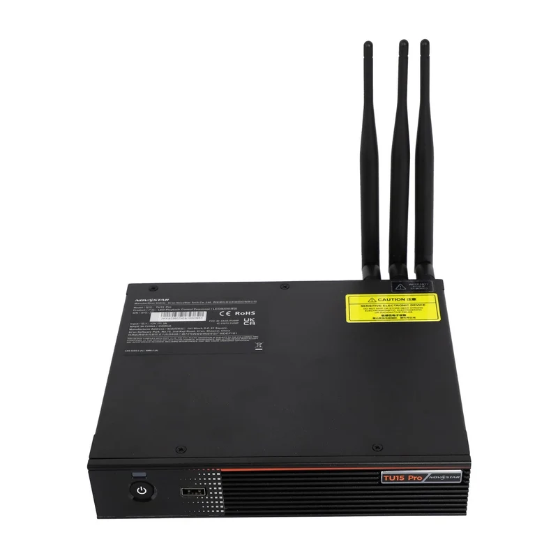 NovaStar TU15 PRO Playback Control Processor– 2.6 Million Pixels | Dual-Mode Synchronous & Asynchronous | Powefull Interaction & Playback Control for LED Display Screens