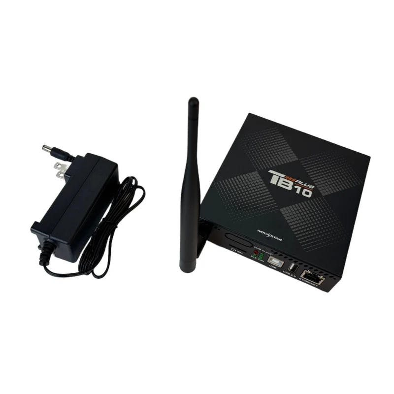 NovaStar TB10 Plus Multimedia Player – 650,000 Pixels | Entry-Level Asynchronous LED Control Box with Wi-Fi for LED Display Screens