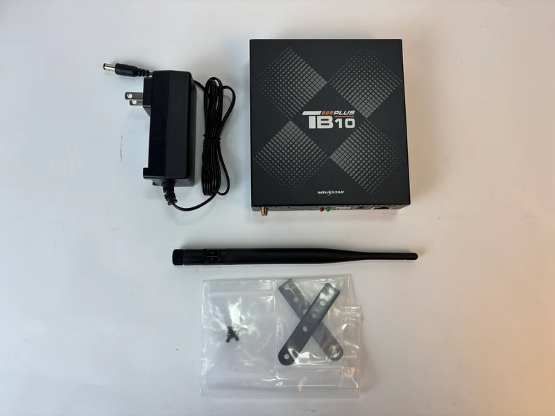 NovaStar TB10 Plus Multimedia Player – 650,000 Pixels | Entry-Level Asynchronous LED Control Box with Wi-Fi for LED Display Screens