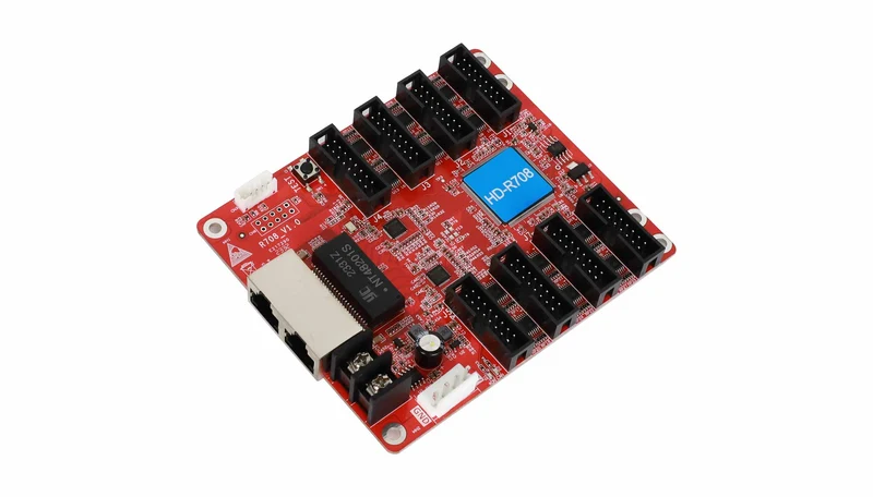 Huidu HD-R708 Receiving Card – 128 × 512Pixels | HUB75 | High-Compatibility LED Display Control Card for for LED Display Screens