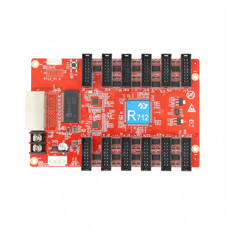 Huidu HD-R712 Receiving Card – 128 ×1024 Pixels | HUB75 | Stable LED Display Receiver Card with Multi-Module Adaptability for LED Display Screens