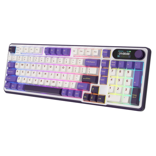 Royal Kludge RK-S98 Blackberry Mousse Cream Switch (FR Azerty)