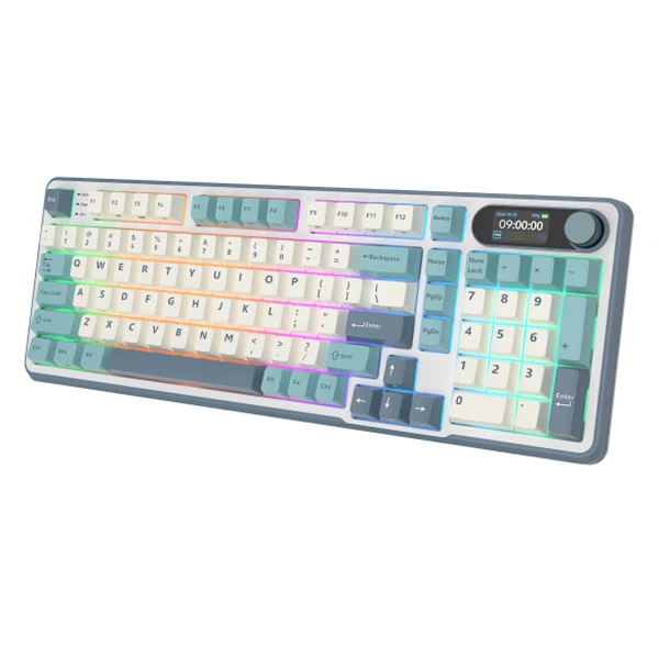 Royal Kludge RK-S98 Light Cloud Beige Switch (US Qwerty)
