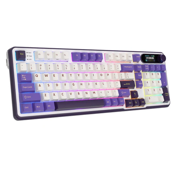 Royal Kludge RK-S98 Blackberry Mousse Beige Switch (US Qwerty)