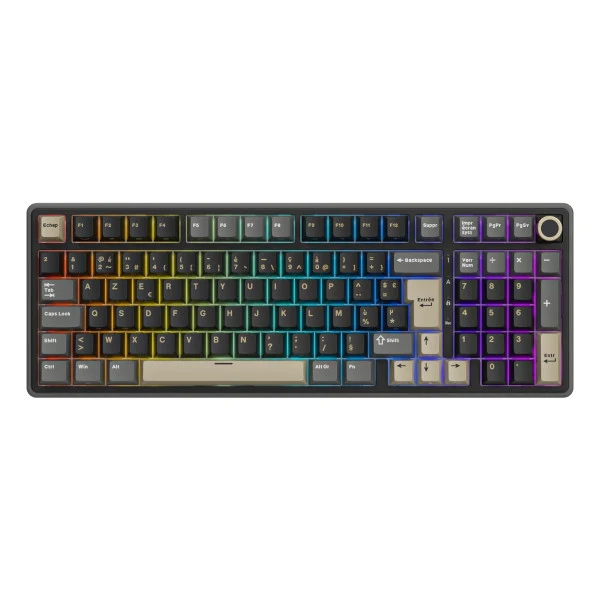 Royal Kludge RK R98Pro Phantom Cream Switch (FR Azerty)