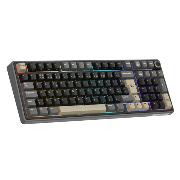 Royal Kludge RK R98Pro Phantom Cream Switch (FR Azerty)
