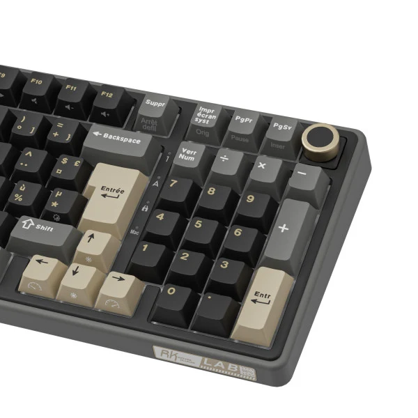 Royal Kludge RK R98Pro Phantom Cream Switch (FR Azerty)