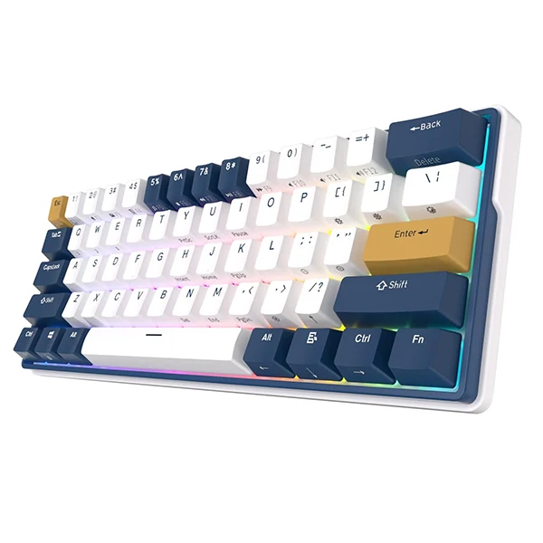 Royal Kludge RK61Plus Klein Blue Brown Switch (US Qwerty)