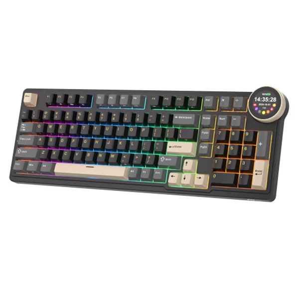 Royal Kludge RK N99 Phantom Violet Switch (US Qwerty)
