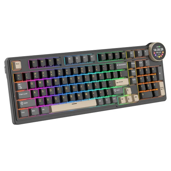 Royal Kludge RK N99 Phantom Violet Switch (US Qwerty)