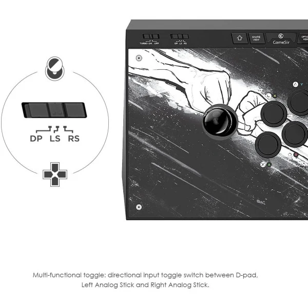 GameSir C2 Arcade Fightstick PC/Xbox/Playstation