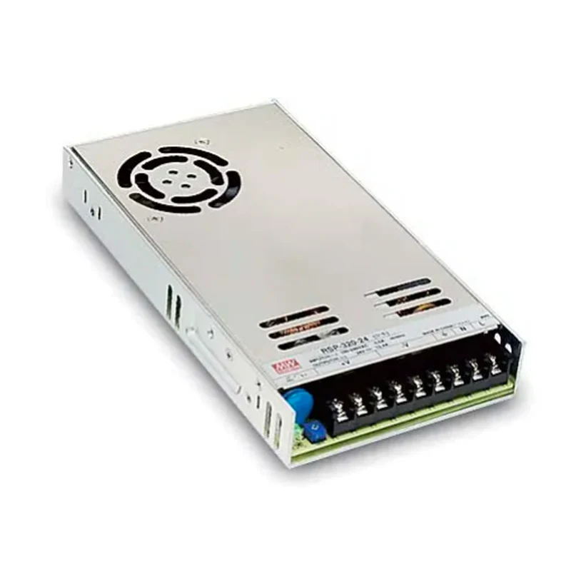 MEAN WELL RSP Series RSP-200-5 / RSP-320-5 Enclosed Power Supply – 5V Output | 200W / 300W | CE & UL Certified | Moisture-Resistant | Indoor / Covered Outdoor Use