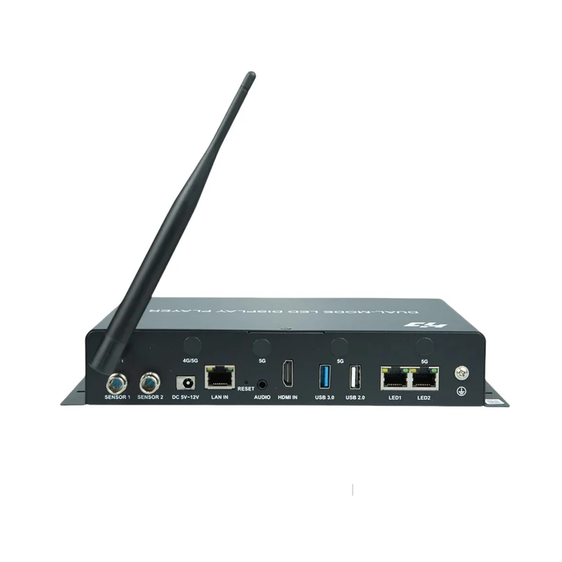 Huidu HD-A4L Multimedia Player – 650,000 Pixels | Mid-Size LED Screen Controller with LAN & Cloud Content Publishing for LED Display Screens