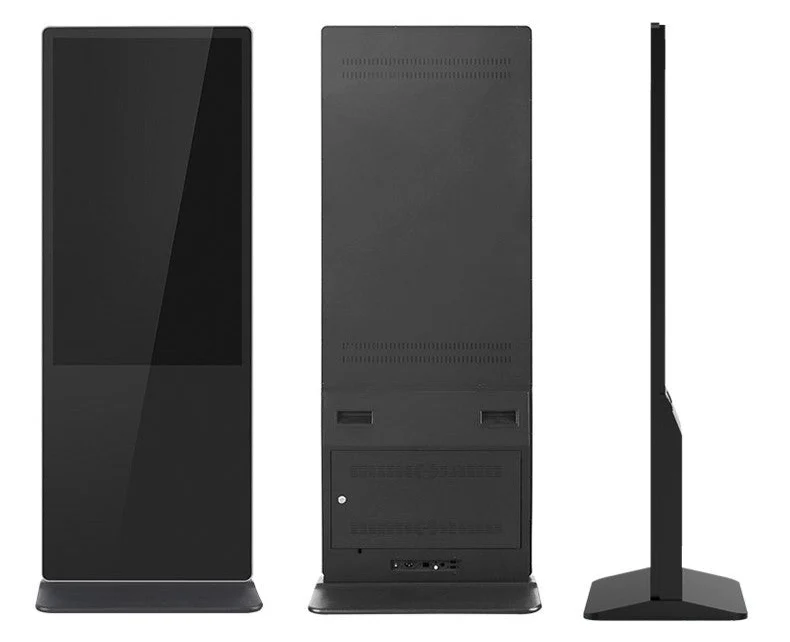 55‘’ Single-Sided Indoor Movable LCD Digital Signage Display | | Android RK3568 2GB+16GB | Non-Touch / Infrared / Capacitive Touch | CMS Preinstalled