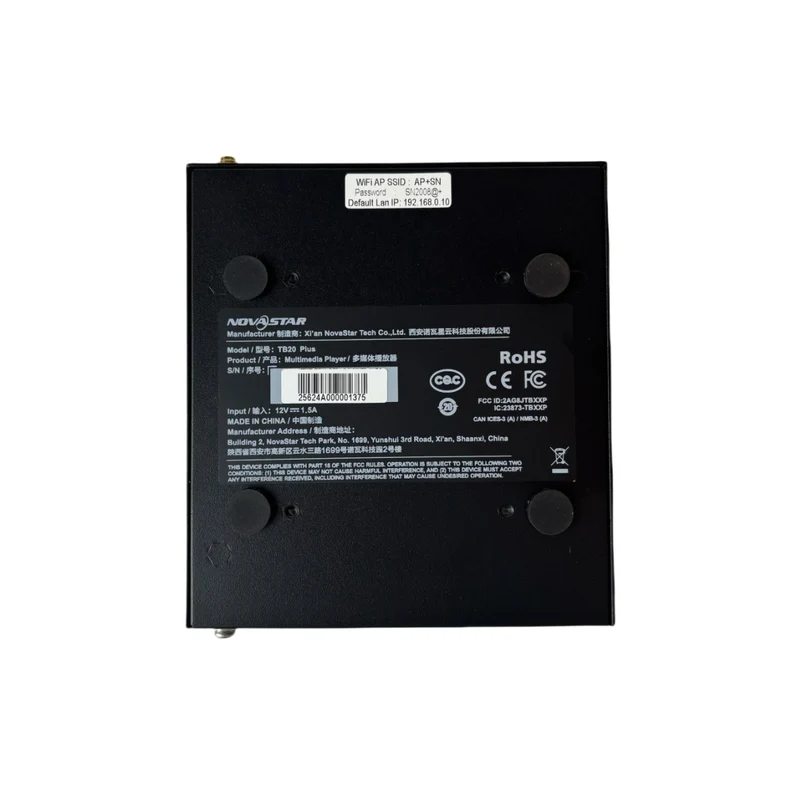 NovaStar TB20 Plus Multimedia Player – 1.3 Million Pixels | Dual Network Port Cloud LED Controller for LED Display Screens