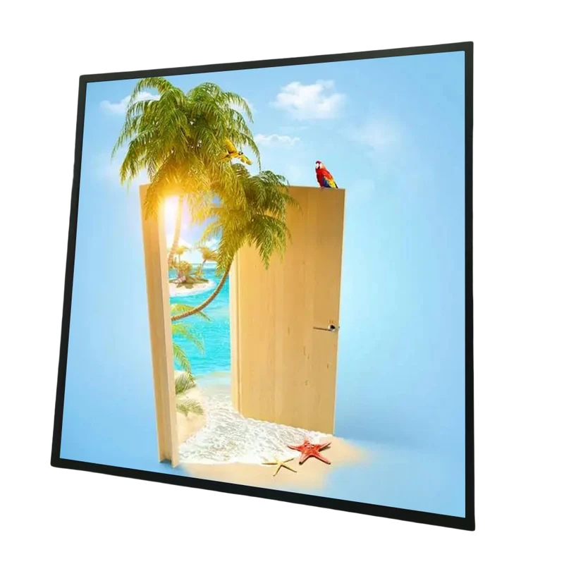 SQ Series 44.9 Inch (806.4×806.4mm Viewable) 1:1 Large Square LCD Display Screen, Cloud / APP / USB Disk