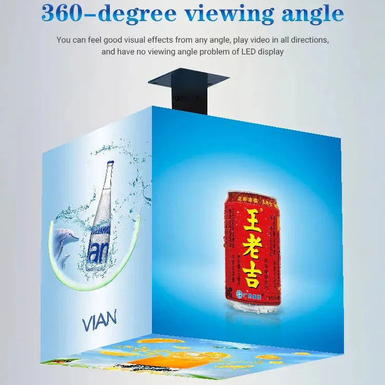 Customized Magic Cubic LED Display – Design Your Own LED Cube (Any Size, Pixel Pitch & Face Count) | Get a Quot Now