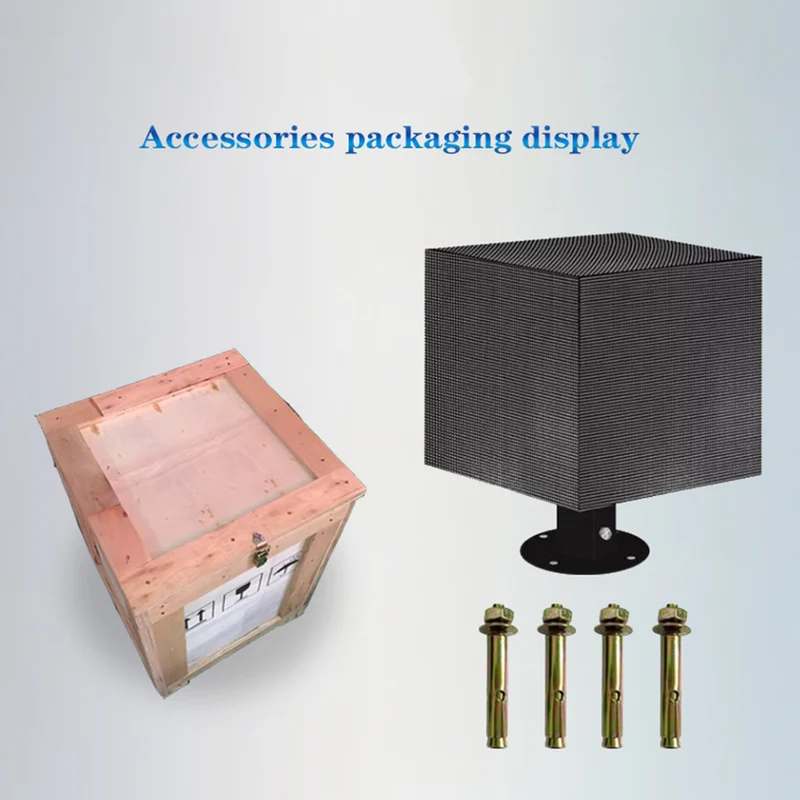 MC Series P1.8 Indoor 5-Face Magic Cubic LED Display (320×320mm per face, GOB) – Ideal for Museums & Luxury Retail Displays