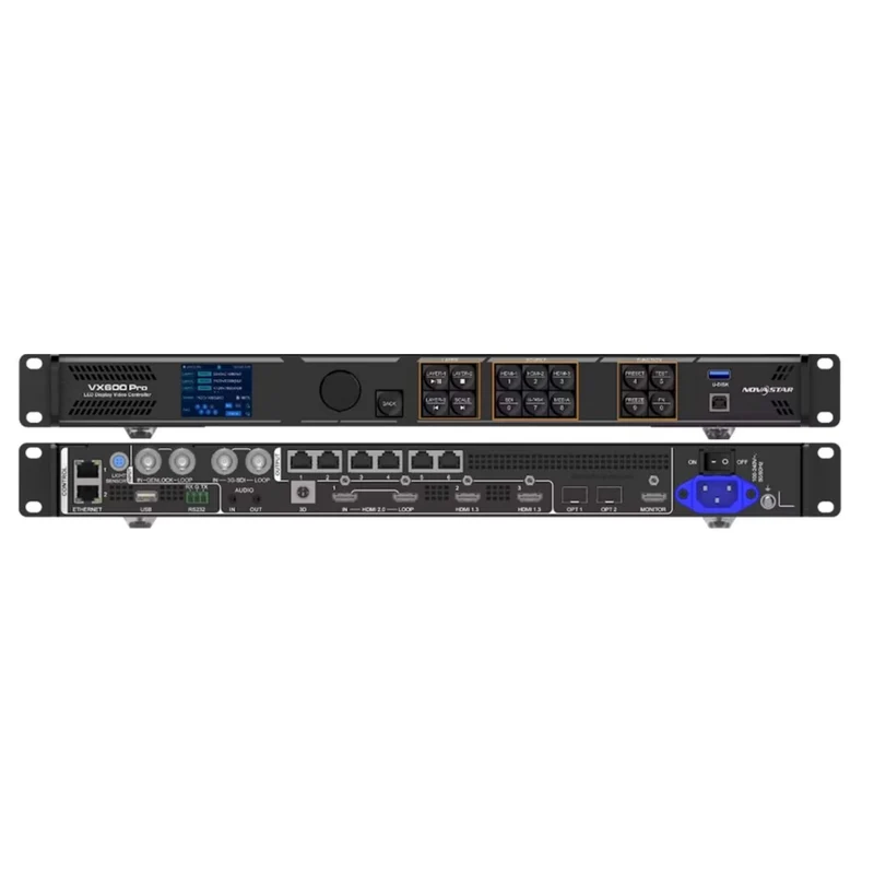 NovaStar VX600 PRO Video Processor – 3.9 Million Pixels | Multi-Input 4K Video Processor with Advanced Scaling for LED Display Screens