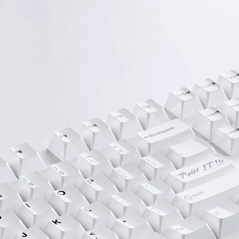 Pwnage Ceramic Keycap Set of 120 Keys