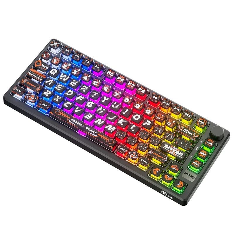 Royal Kludge M75 HE ISO UK Hephaestus [Blue Jade]