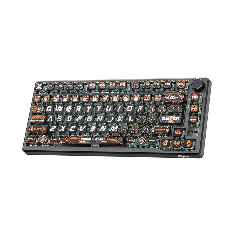 Royal Kludge M75 HE ISO UK Hephaestus [Blue Jade]