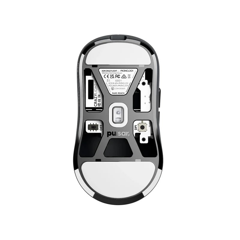 Pulsar X2N CrazyLight Mini 8K Wireless Jet Black