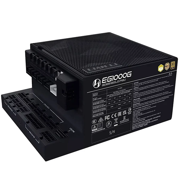 Lian Li Edge 1200 80PLUS GOLD 1200W (Black) - With Hub