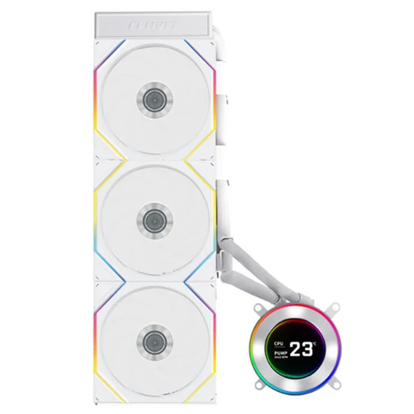 Lian Li HydroShift II LCD-C 360TL (White)