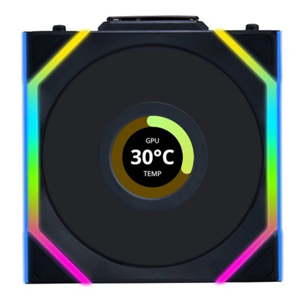 Lian Li UNI Fan SL Wireless LCD 120 Black